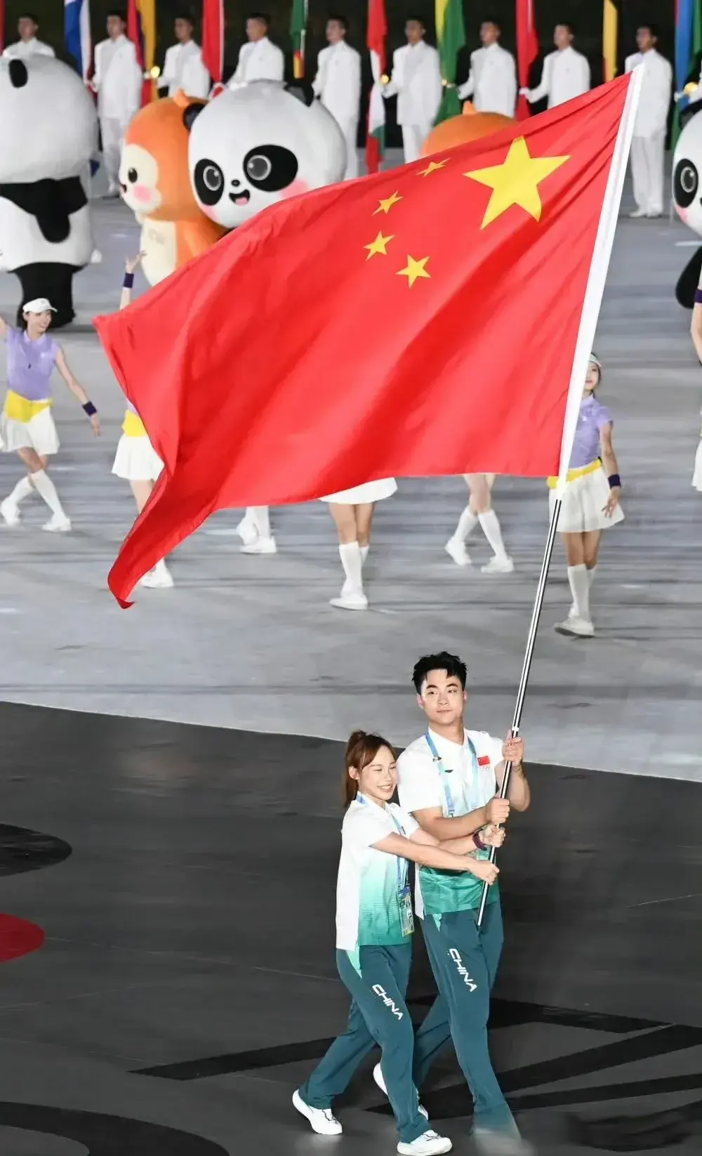 名运动员参, 期待中国代